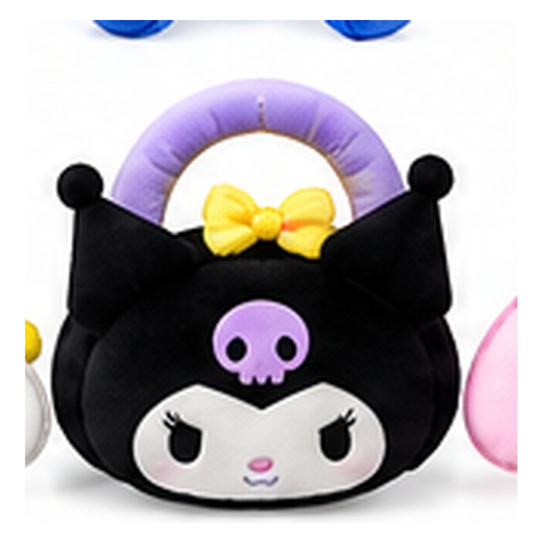 Plush Character Handbag for Girls – Kuromi