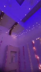 Wedding house fairy light decoration Karachi video tour 1