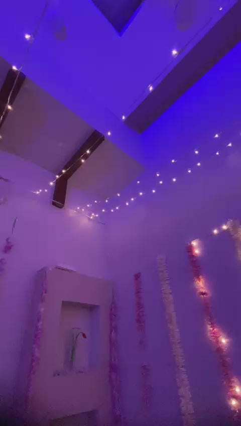 Wedding house fairy light decoration Karachi video tour 1