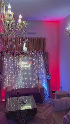Nikkah Mubarak neon sign decor Karachi video