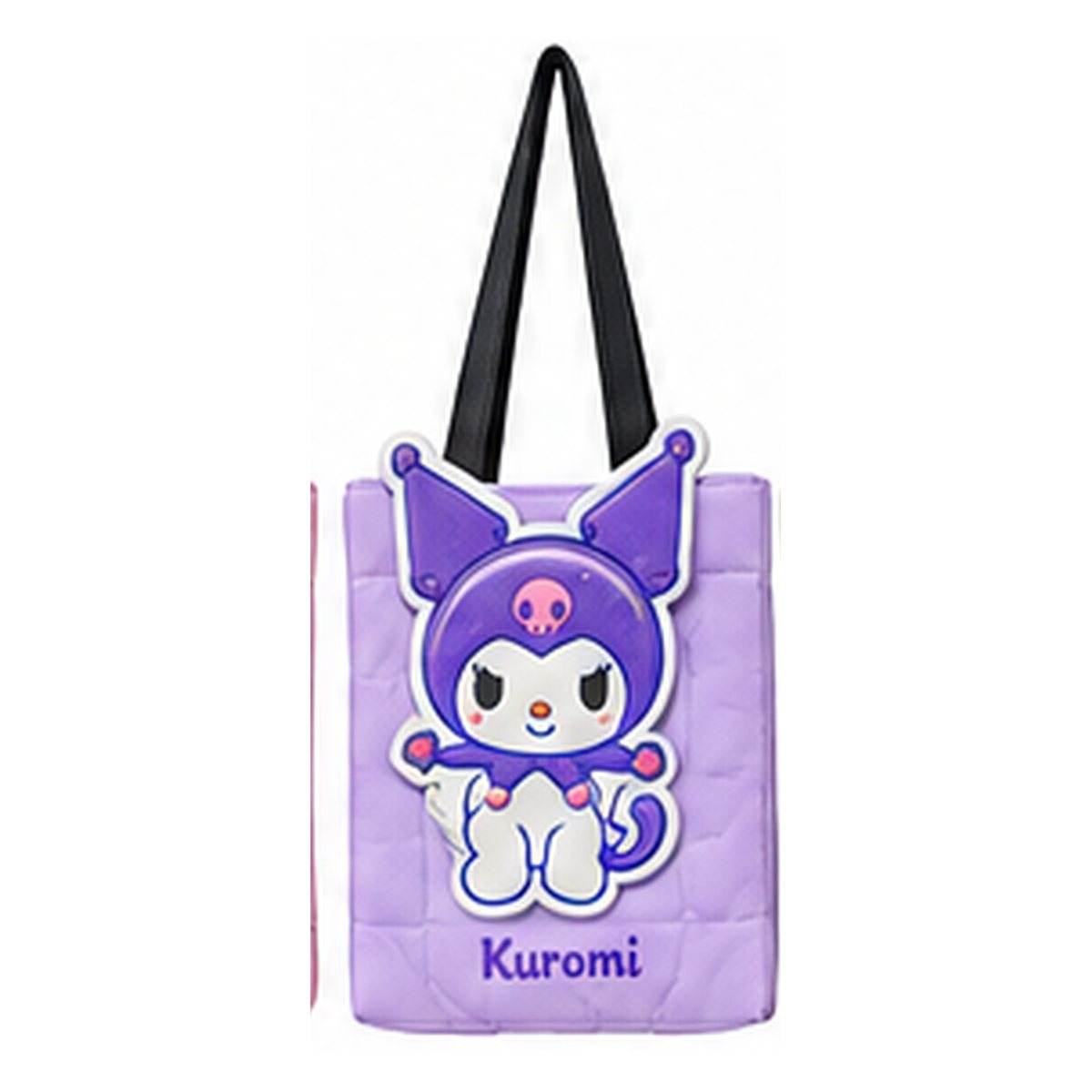 Quilted Character Tote Bag for Girls – Kuromi