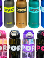 REVOLT Water Bottle | Stylish Sipper Bottle for Ki - alternate view 3