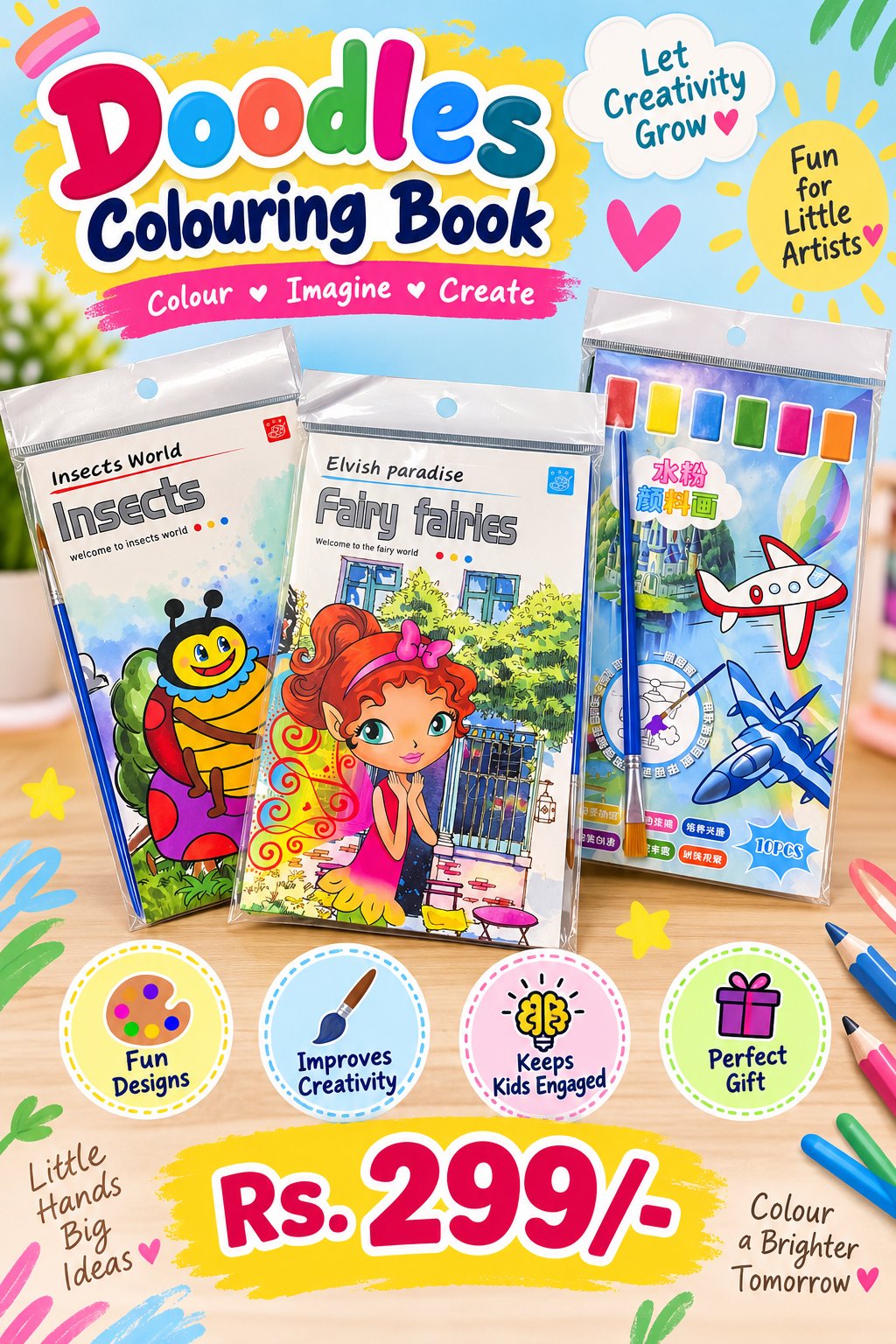 Ceramic Painting Large Standard Pack - Paint Your Own Kit | Belinda Store - view 6