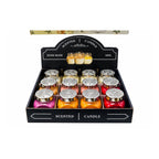 Handmade Jar Candles – 12 Pcs
