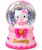 Sparkling Pink Kitty Snow Globe