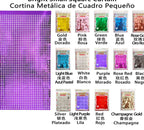 Square Foil Backdrop Curtain - alternate view 2