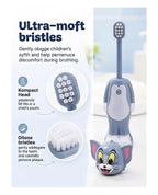 ultra soft bristles compact head kids toothbrush