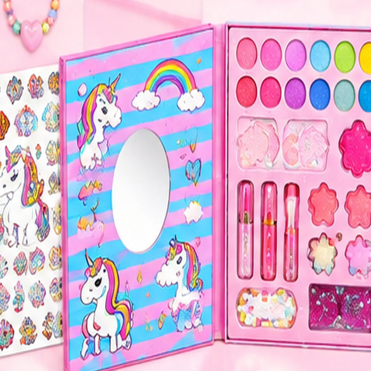 Unicorn Kids Makeup Kit â Pretend Play Makeup Se - alternate view 2