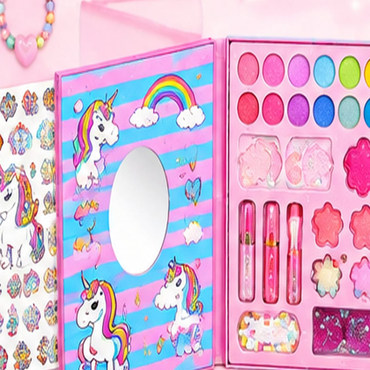 Unicorn Kids Makeup Kit â Pretend Play Makeup Se - alternate view 4