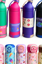 VACUUM Insulated Bottle | Colorful Thermal Sipper  - alternate view 3