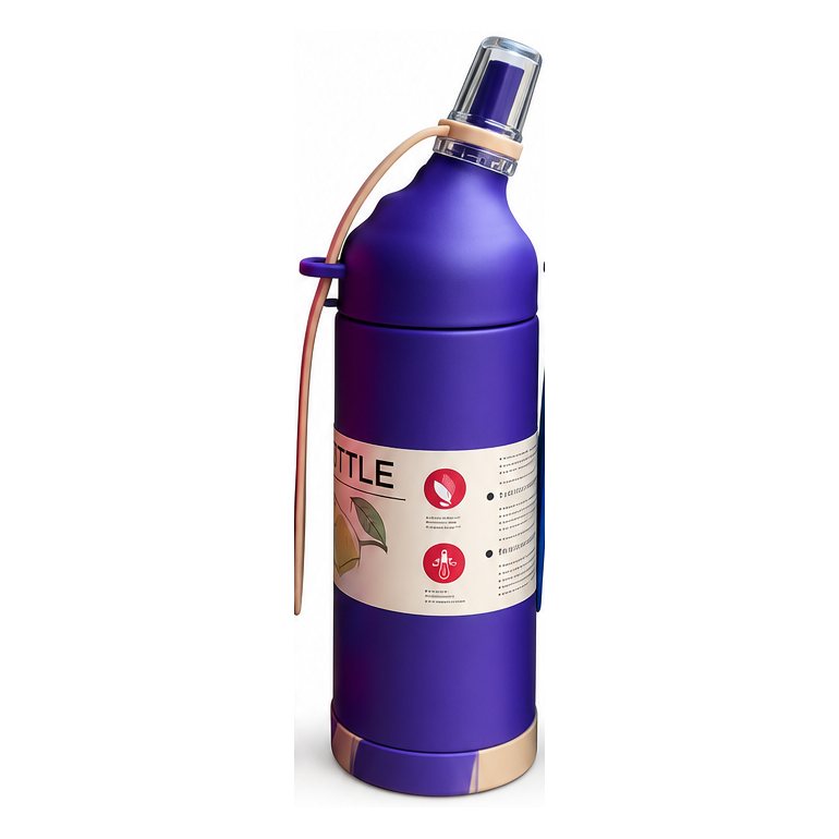 Sports Bottle Purple
